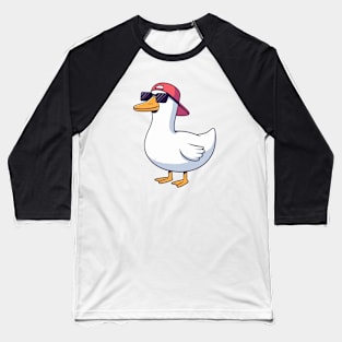 Funny Cool Goose Baseball T-Shirt